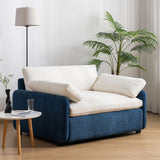 Oversized Single Sofa Chair Wide And Deep Seat, Modern Upholstered Comfy Blocking Couch Lounge With Pillows