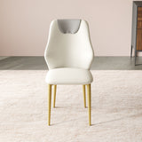 Dining Chairs (Set of 2) - Beige / Gray