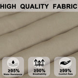 2 Piece Outdoor Chaise Lounge Chair Cushion Set