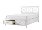 X Ample Storage Bed