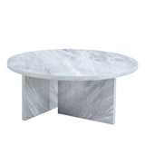 Versatile Round Coffee Table For Various Interior Styles