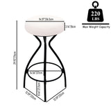 Modern Backless Bar Stools For Kitchen Island (Set of 2)