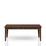 Casual Dining Table With Four Storage Drawers - Brown