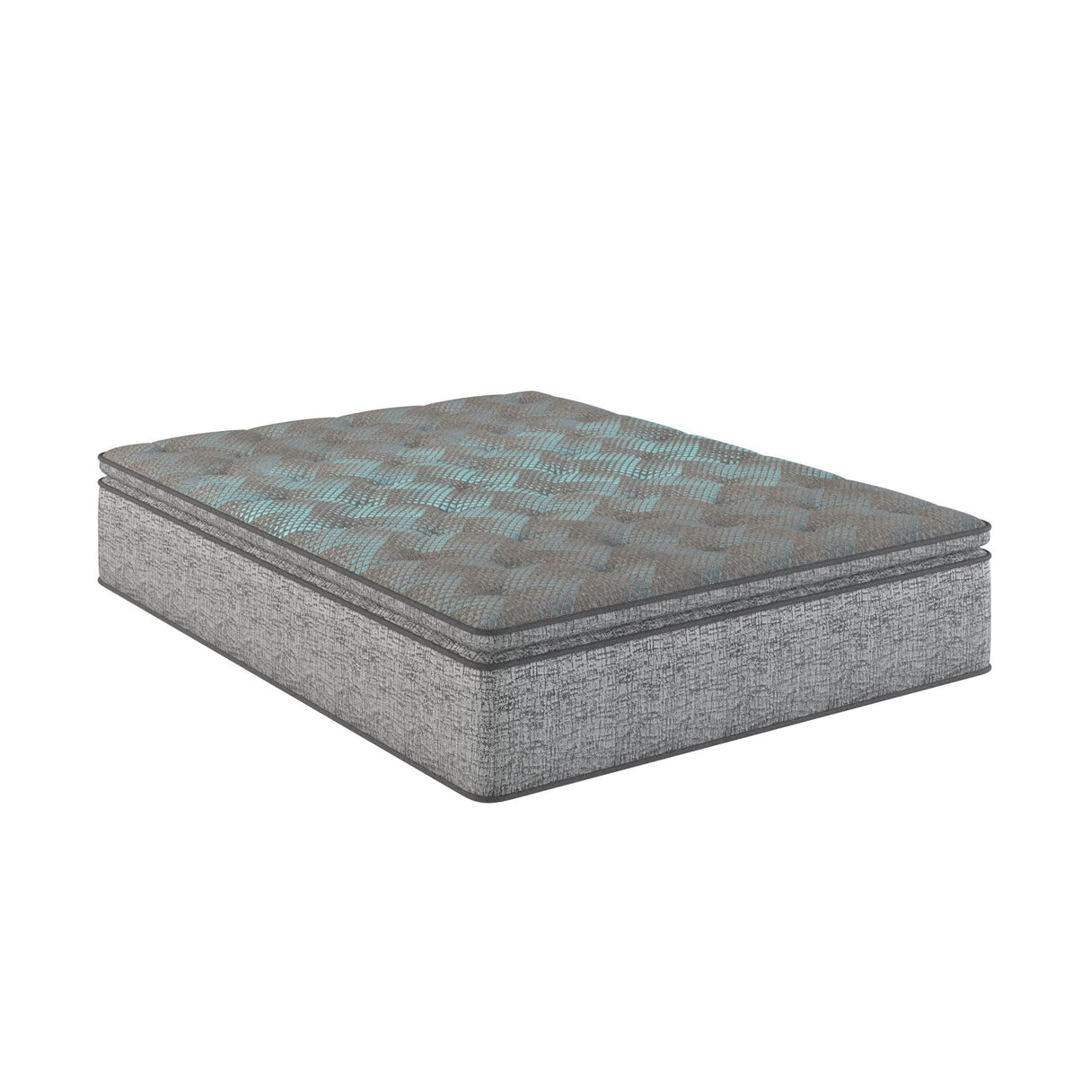 Comfort Care - 12" Hybrid Euro Top Mattress Plush Comfort, Foam