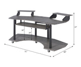 Eleazar - Music Recording Studio Desk - Wood