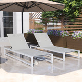 Chaise Lounge With 5 Reclining Positions, Outdoor Patio Lounge Chairs