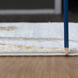 Nova - 7'10" X 9'10" Area Rug - Multi / White