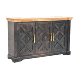 Regal - Rustic Sideboard - Black