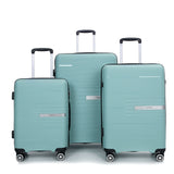 Hardshell Suitcase Double Spinner Wheels Luggage Sets, Lightweight With Tsa Lock, 3 Piece Set