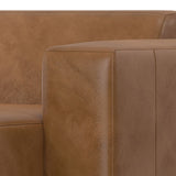 Rex - Right Chaise Sofa Module - Brown
