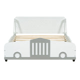 Car Shaped Platform Bed With Wheels