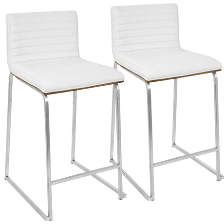Mara - Contemporary Elegant Design Counter Stool (Set of 2)