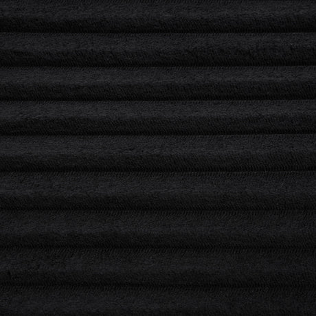 Convertible Loveseat Sofa With Storage, USB Ports, Cup Holders - Black