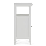 Acadian - Floor Storage Cabinet - Pure White