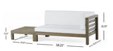 Oana - Corner Bench And Coffee Table
