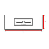 Outdoor Fire Pit Table With Lid, Fuel Versatility