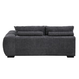 Chosen - Sectional Sofa With Toss Pillows And Chaise