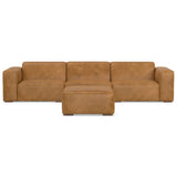 Rex - Handcrafted Sectional Sofa And Ottoman