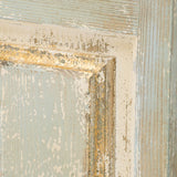 Large Wooden Rectangle Hanging Panel Decorative Wall Sculpture, Carved Wall Art - Beige