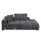 Chosen - Sectional Sofa With Toss Pillows And Chaise