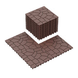 New Stone Texture Patio Deck Tiles, Diy Interlocking Floor Tiles, Easy Installation