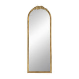Wood Floor Mirror, Full Body Mirror Dressing Make Up Mirror For Bathroom