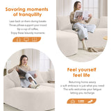 Combined Sofa With 4 Pillows