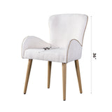 Qwin - Boucle Side Chair (Set of 2) - Beige