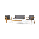 Bryan - Chat Set Outdoor Furniture Frame - Teak