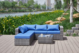 Patio Sofa With Cushions