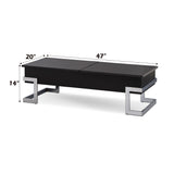 Calmam - High Gloss Coffee Table With Lift Top