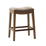 Saddle Counter Stool With High Density Foam
