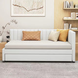 Upholstered Daybed, Sofa Bed Frame, No Box Spring Needed