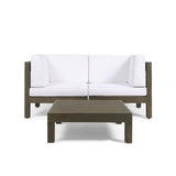 Oana - 3 Piece Love Seat Set With Coffee Table