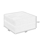 Modern Minimalist Ottoman Sofa Compressed Sectional Corduroy Couch Sleeper