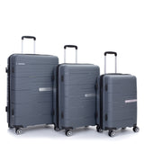 Hardshell Suitcase Double Spinner Wheels Luggage Sets, Lightweight With Tsa Lock, 3 Piece Set