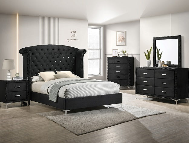 Lucinda K/Q Wing - Black