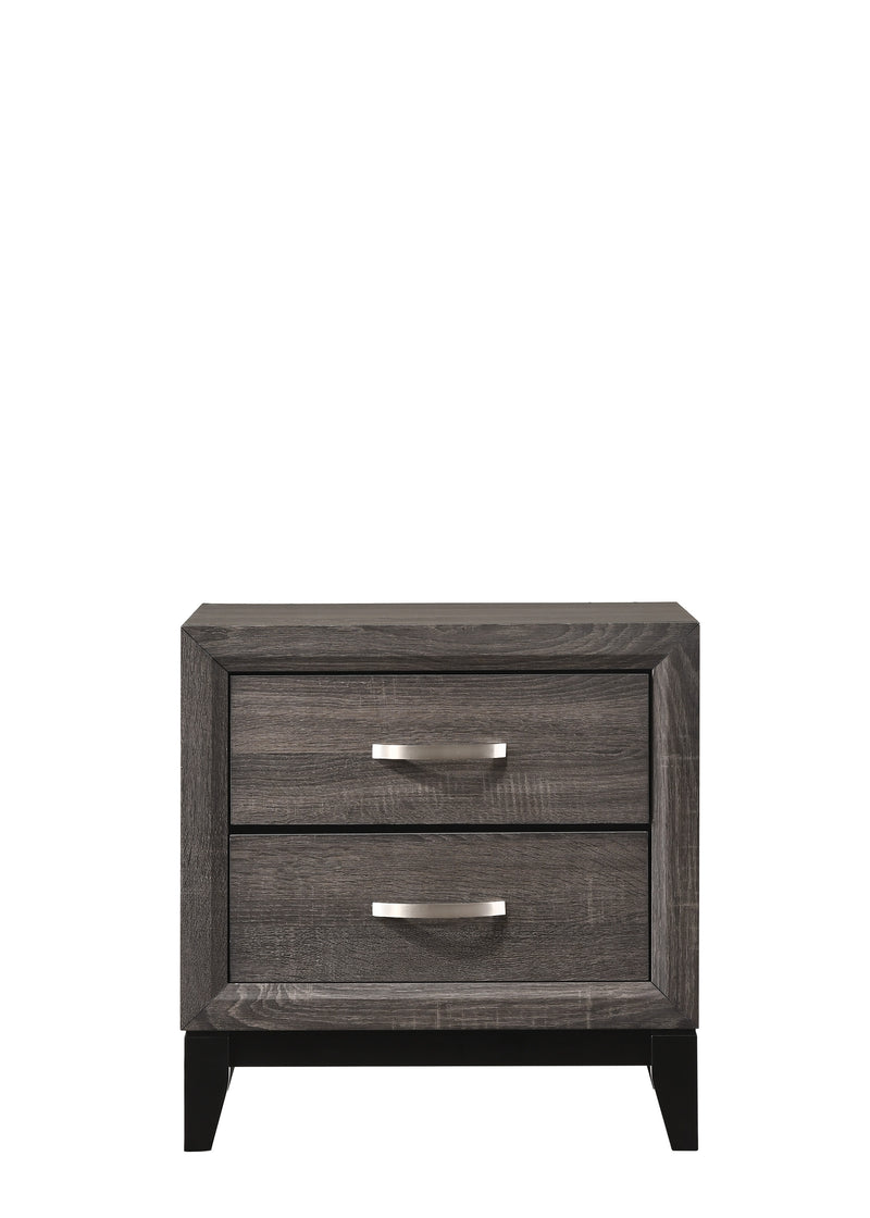 Akerson Nightstand Grey