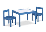 Gibson - 3-Piece Dry Erase Kids Table & Two Chair Set