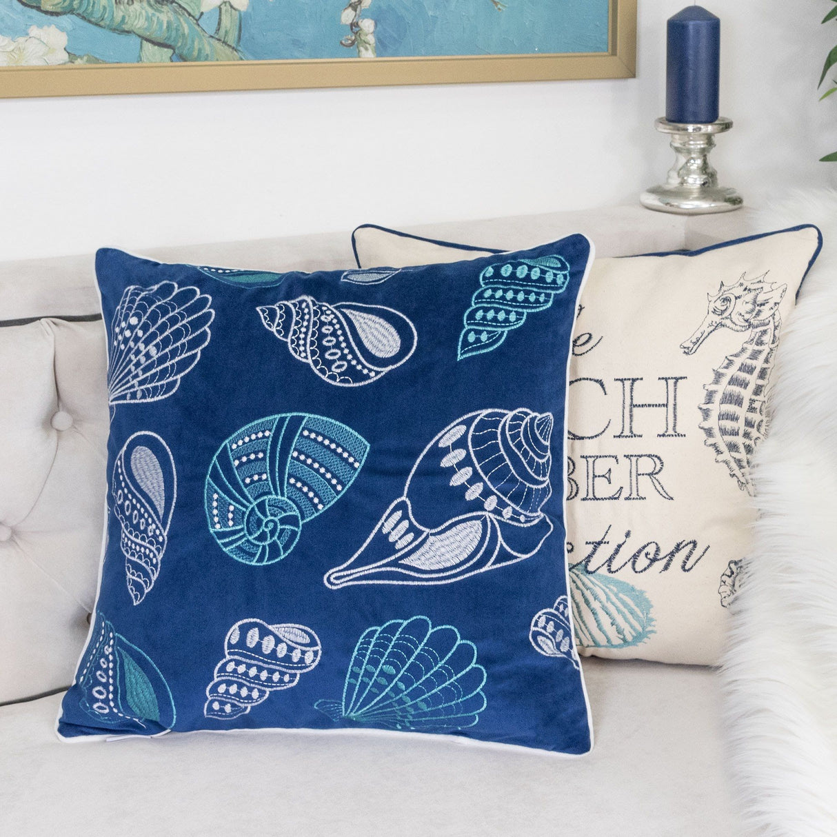 Seashells Pillow Cover