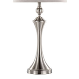 Flint - Contemporary Table Lamp Built In USB Port (Set of 2)