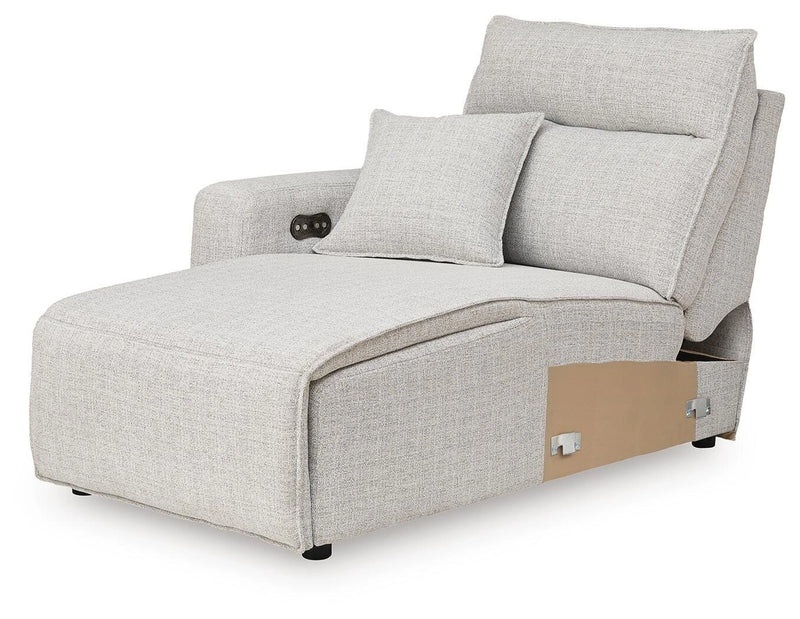 Modmax II Power Reclining Sectional with Chaise and Audio Consoles