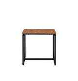 Jurgen - 3 Pieces Pack Coffee & End Set - Oak / Black