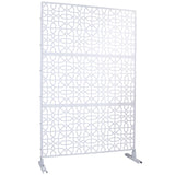 Outdoor & Indoor Metal Freestanding Decorative Privacy Screen