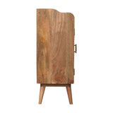 Larissa - T Bar Raised Cabinet - Brown