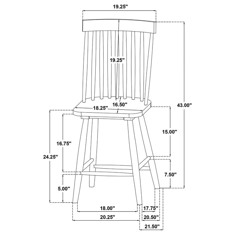 Andrews Counter Chair