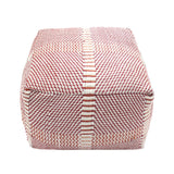 Morro Bay - Handcrafted Water Resistant Pouf - Multi Color