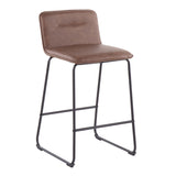 Casper - Fixed Height, Contemporary Counter Stool (Set of 2)