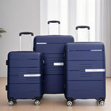 Hardshell Suitcase Double Spinner Wheels Luggage Sets, Lightweight With Tsa Lock, 3 Piece Set