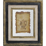 Lucian - Stylish Framed Antiqued Sculpture Print